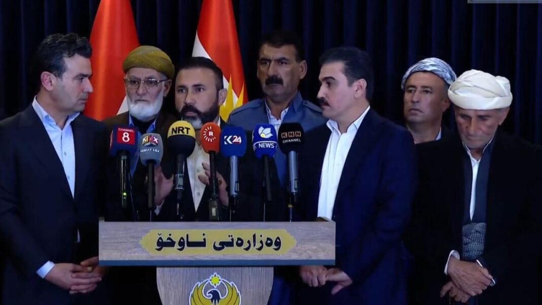 نوینەرێن خەلکێ گوندێ لاجان ئەم پارتی نە و دژی ئێک نینن.