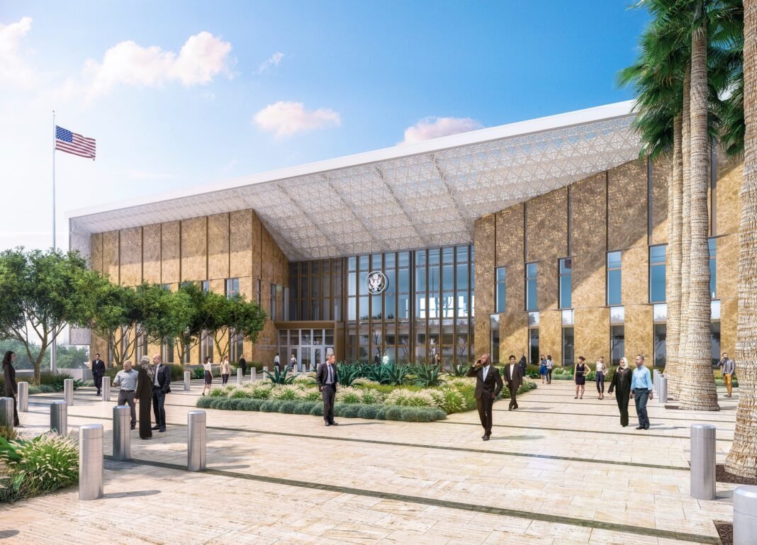 ڤەکرنا مەزنترین کونسولخانا ئەمریکی ل جیهانێ هەرێما کوردستانێ