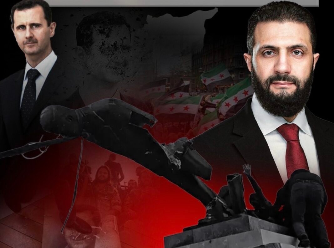 بشار ئەسەد و ئەحمەد شەرع: