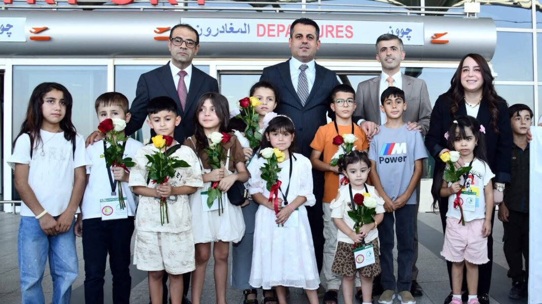 گەریانا کاروانێ سێیێ یێ نەخۆشێن تالاسیمیا بۆ هەرێما کوردستانێ