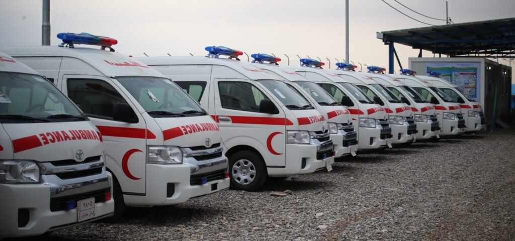رێڤەبەرێ ساخلەمیا کۆیە ٩ ئەمبولانسێن مە هەنە، بەلێ تنێ ٣ ژ وان یێن کارا نە: