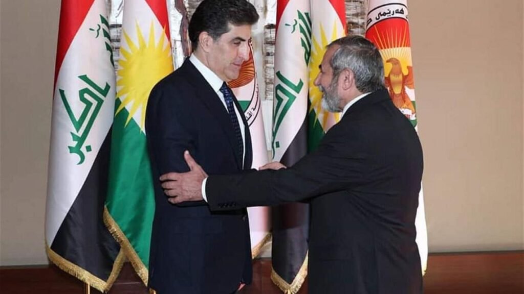  سەرۆک نێچیرڤان بارزانی و سەلاحەددین بەهائەددینی جەختێ ل سەر ئێکڕێزیا ئالییێن سیاسی دکەن: