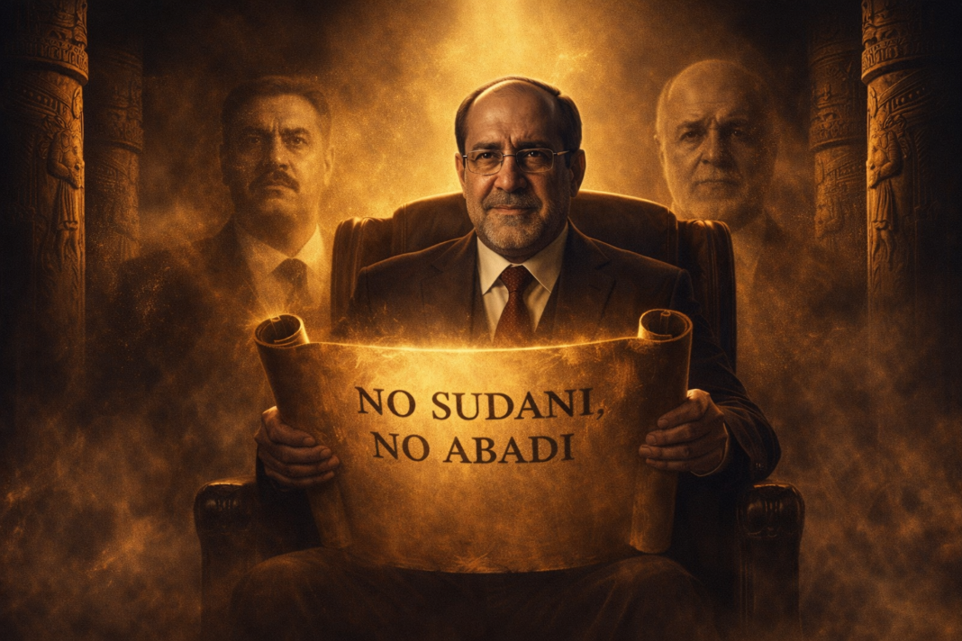 مالکی مەرجان بۆ ڤەکێشانا خۆ دادەنیت: نابیت سوودانی و عەبادی ببنە بەربژێر: