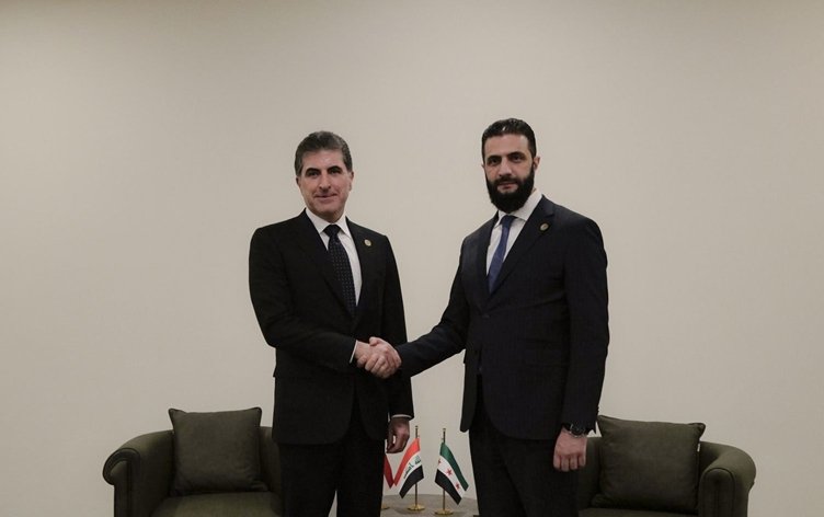ئەحمەد شەرع بۆ نێچیرڤان بارزانی سەرکۆنەیا هێرشێن ل سەر هەرێما کوردستانێ دکەم