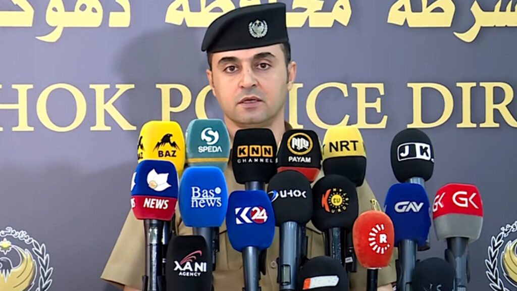 پۆلیسێن دهۆکێ دەستەسەرکرنا چەندین تۆمەتباران ب تاوانێن جودا راگەهاند
